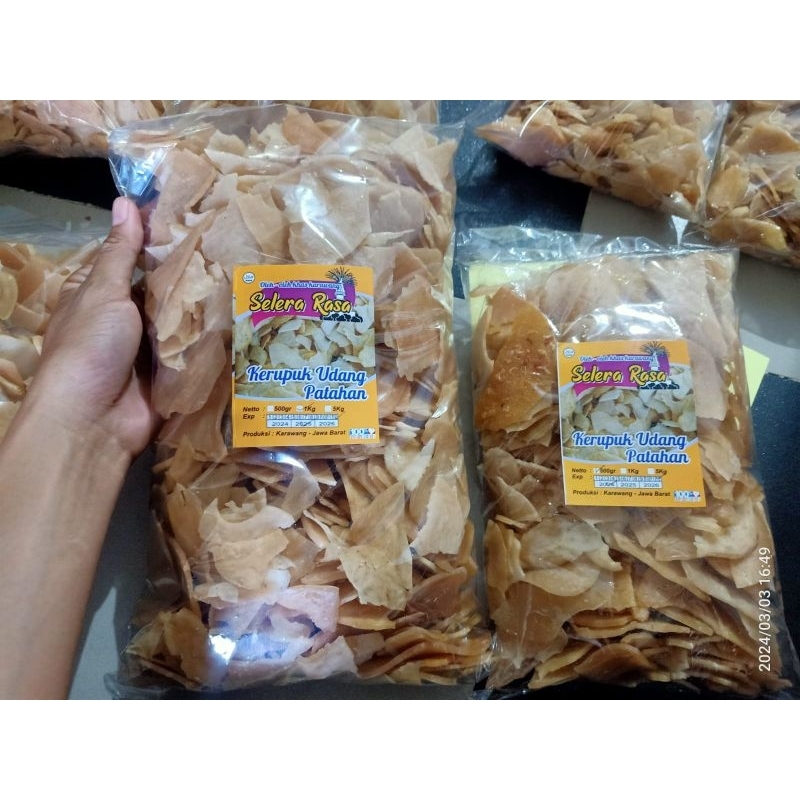 

Kerupuk Udang Patahan 500 gr untuk soto koya