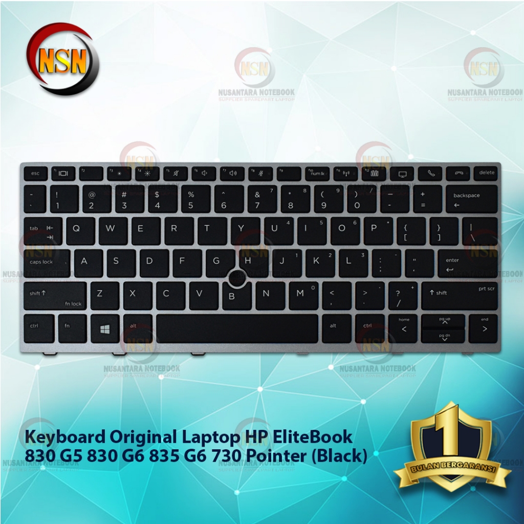 Keyboard Original Laptop HP EliteBook 830 G5 830 G6 835 Pointer