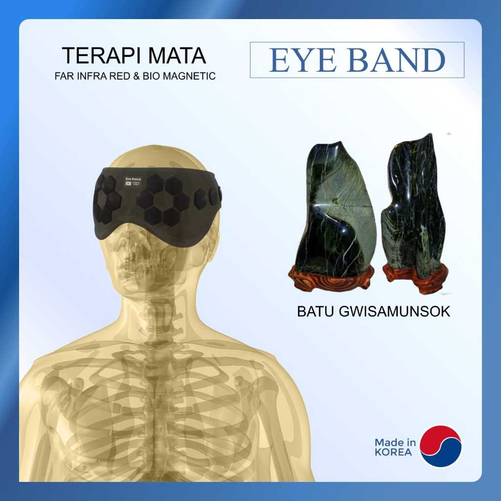 Eye Band Alat Terapi Mata Gwisamunsok  | Power Patch | Batu Gwisamunsok Made in Korea