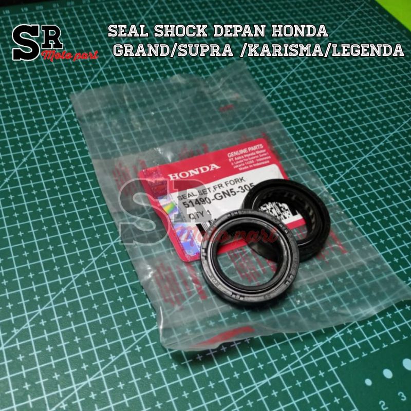 Seal shock depan honda grand/supra /karisma/legenda