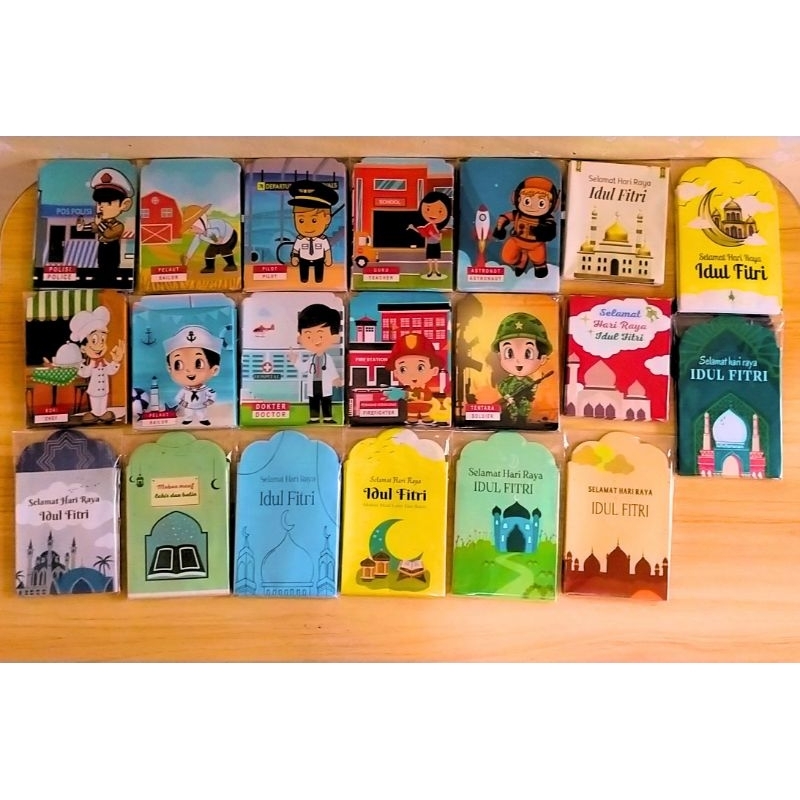 

Remen Muslimah - AMPLOP LEBARAN MURAH 10k = 50 lembar