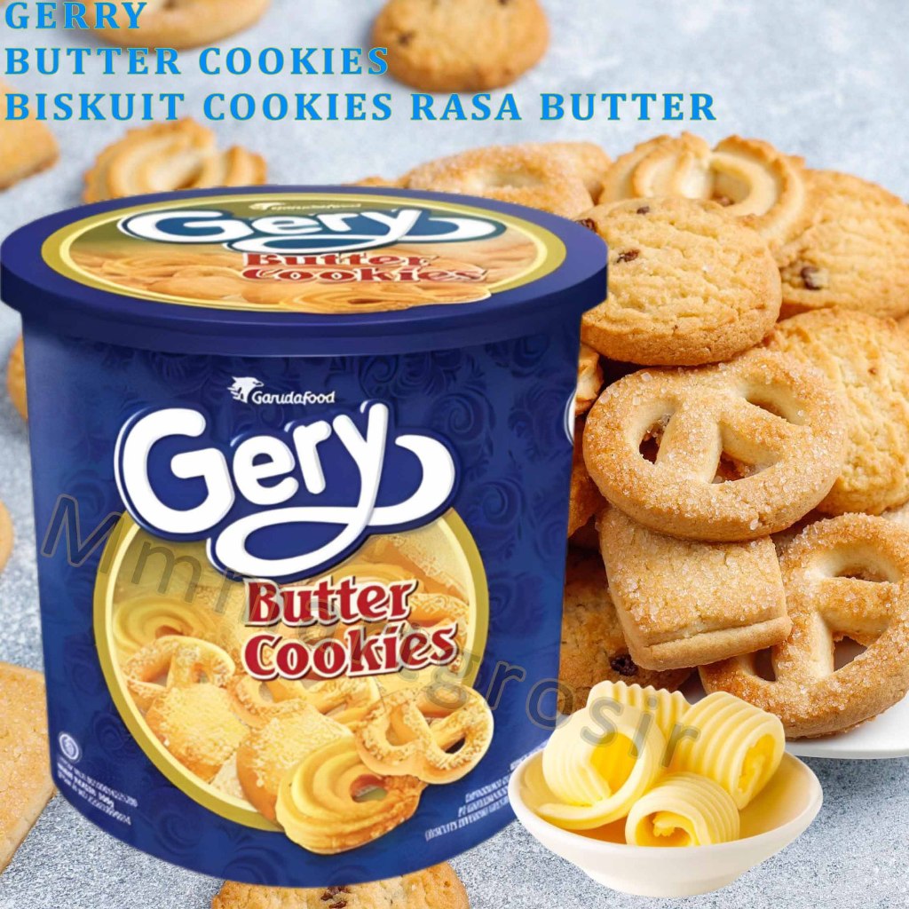 

Gerry / Biskuit Butter Cookies / Biskuit Cookies Aroma Butter / 300gr