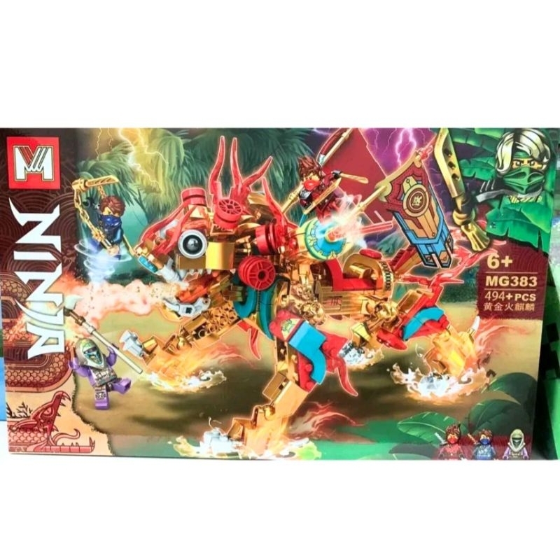 Mainan Edukasi Ninjago Golden Unicorn MG383