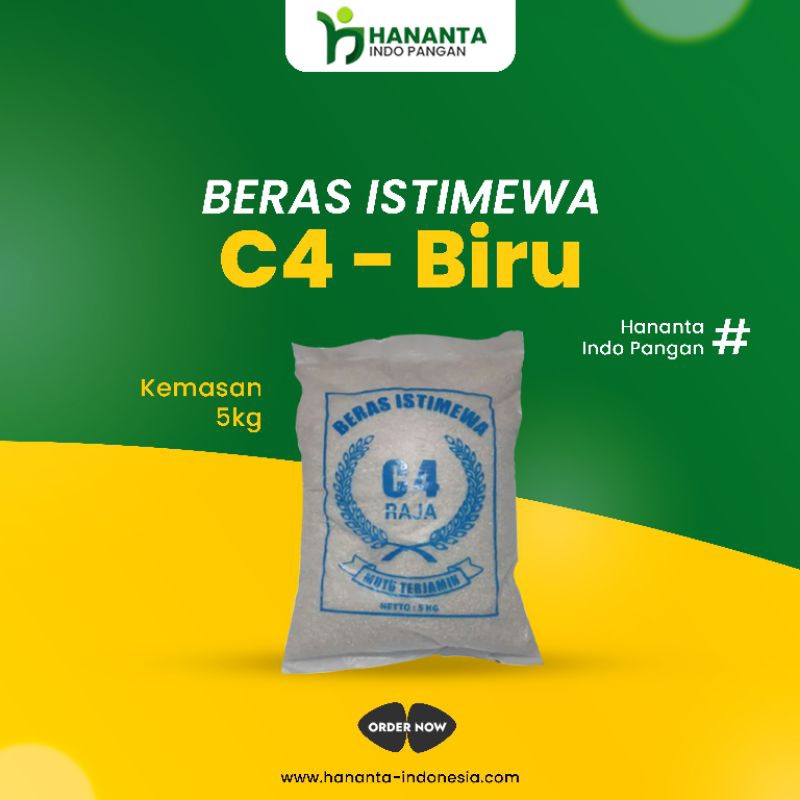 

Beras Istimewa C4 Raja Delanggu 5 kg