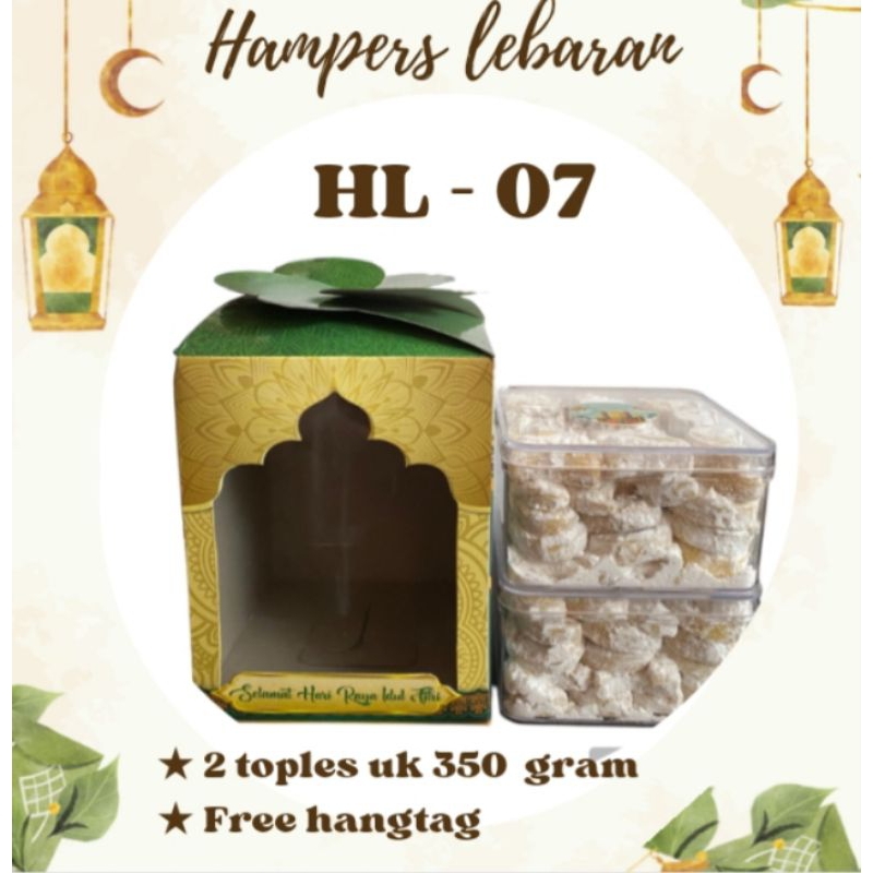 

HL - 07 / Hampers Kue lebaran Free hangtag