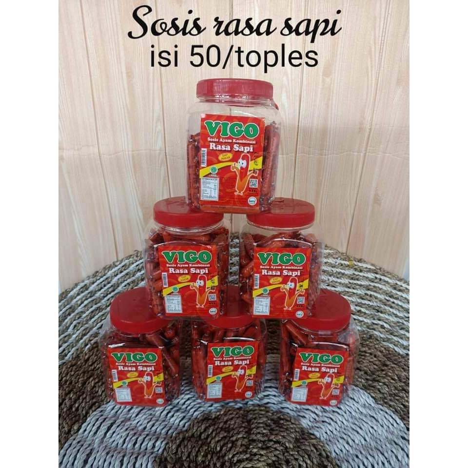 

VIGO Sosis / SOSIS ISI 50PCS / SOSIS AYAM / SOSIS SAPI