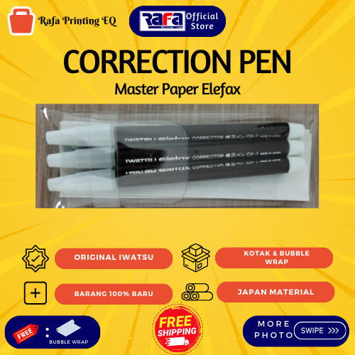 

Correction Pen Elefax Original Japan