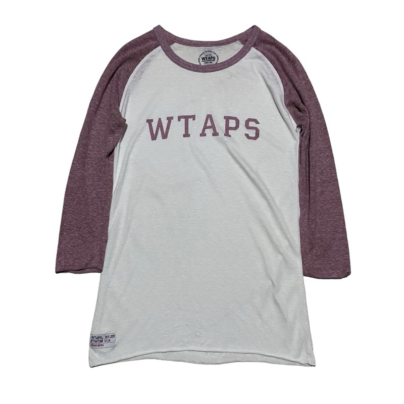 WTAPS peach raglan tee