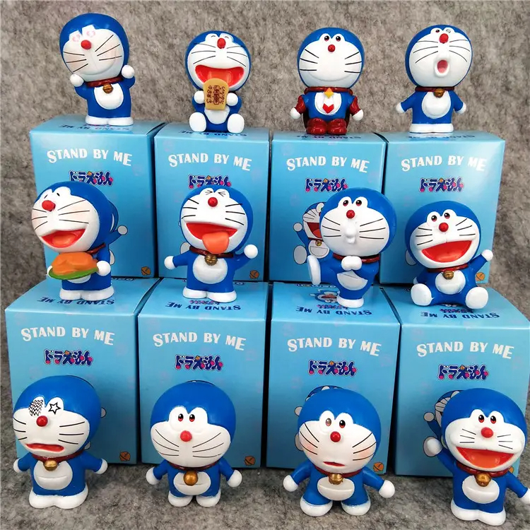 Pajangan Dekorasi Kamar Kartun Doraemon / Figurine Series A84