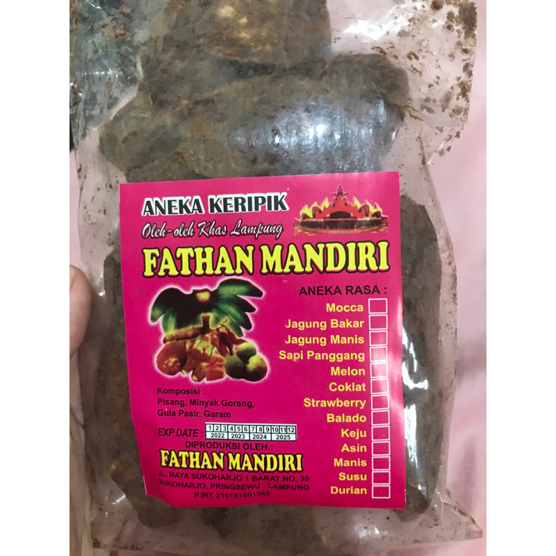 

keripik pisang cokelat