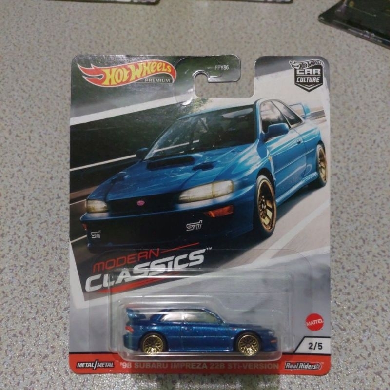Hot Wheels 98 Subaru Impreza Modern Classic