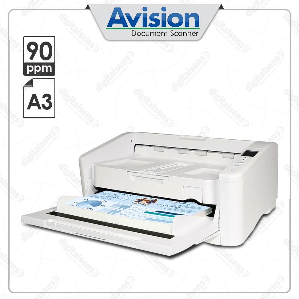Scanner Avision AD6090 ADF 90 Lembar/menit A3