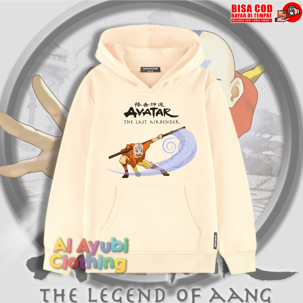 Jaket Hoodie Anak Avatar The Legend Of Aang / Hoodie Anak Avatar Aang