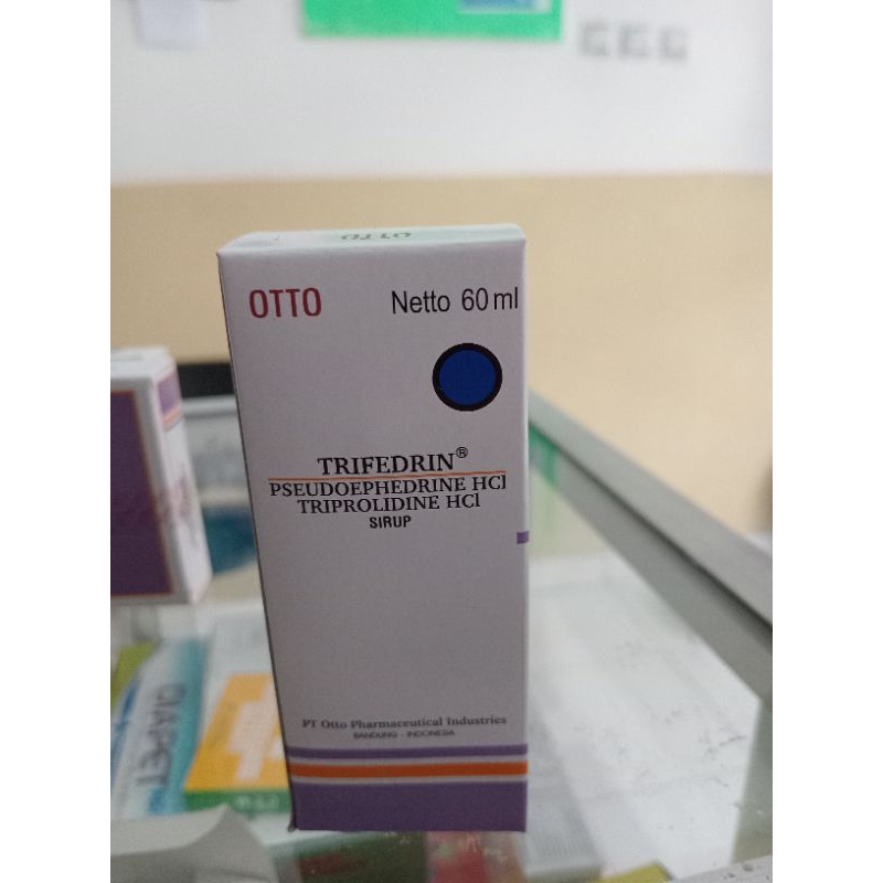 Trifedrin sirup isi 60Ml mengatasi Batuk dan flu