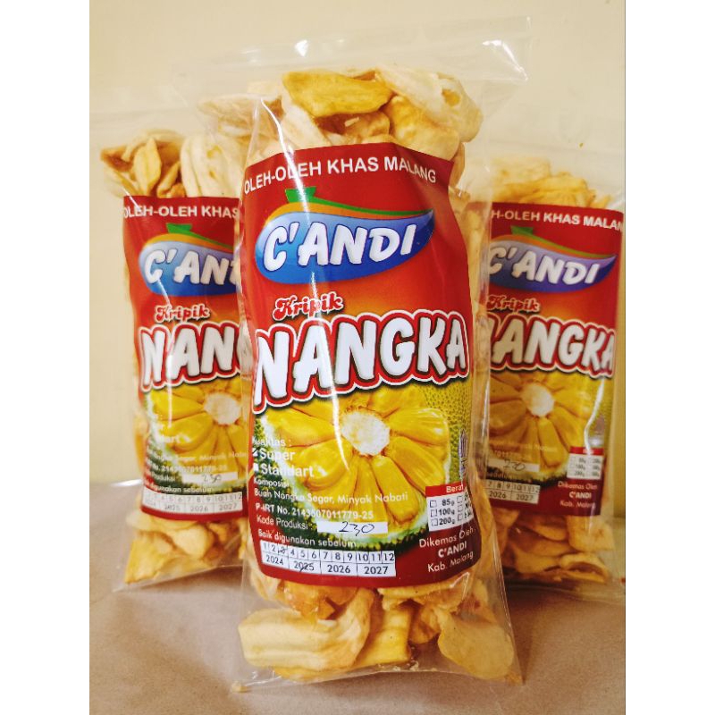 

keripik nangka kemasan ekonomis berkualitas 230gram