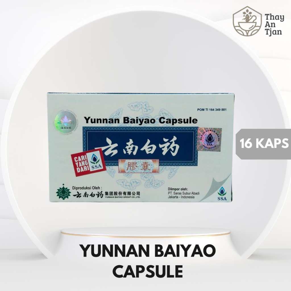 YUNNAN BAIYAO CAPSULE | OBAT LUKA DALAM | PENGERING LUKA