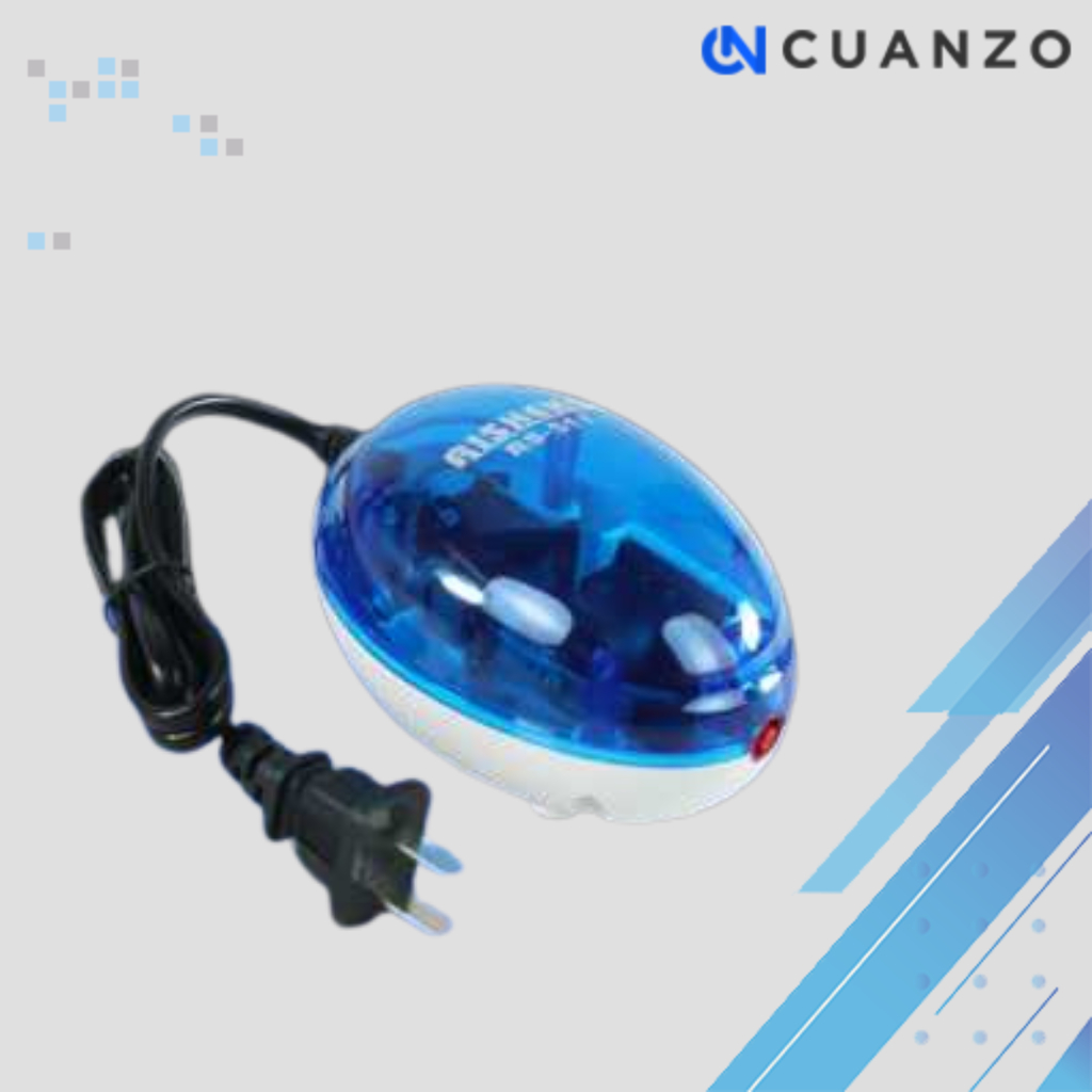 Pompa Gelembung Udara Oksigen Akuarium Aerator Silent 1.5W / Pompa Gelembung Udara Aquarium Akuarium