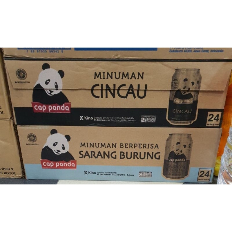 

x1 Karton PANDA 310mL Bird's Nest Sarang Walet | Grass Jelly Cincau