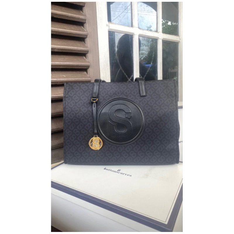 TAPIS AALIYA PRINTED TOTE BAG BUTTONSCARVES