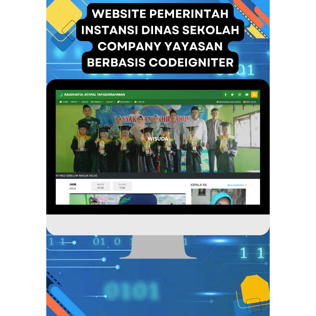 Paket Website Portal Instansi Domain dan Hosting