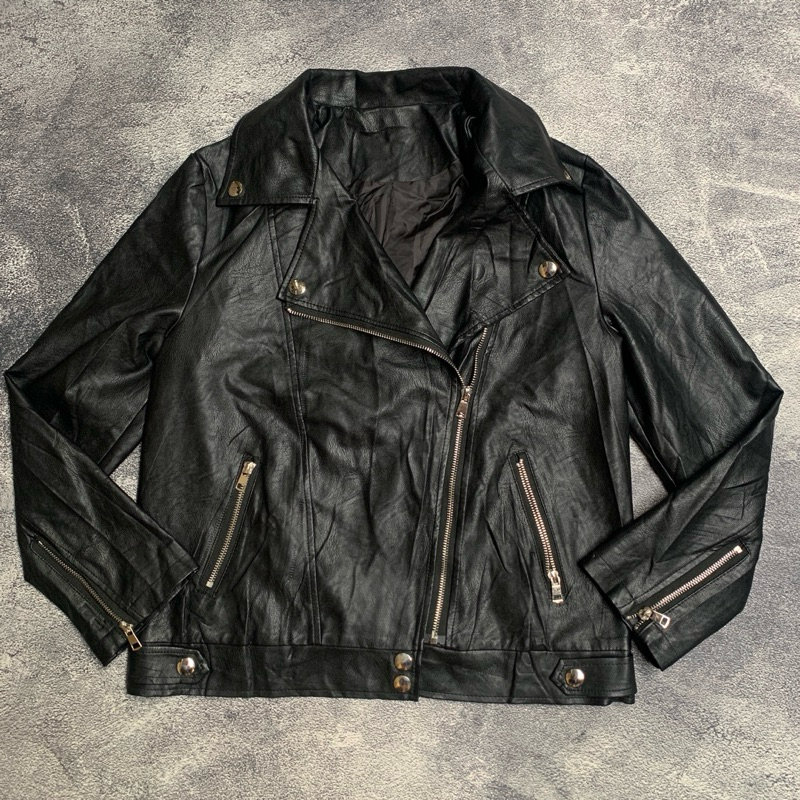 Jaket Ramones Second / Jaket Bikers Second