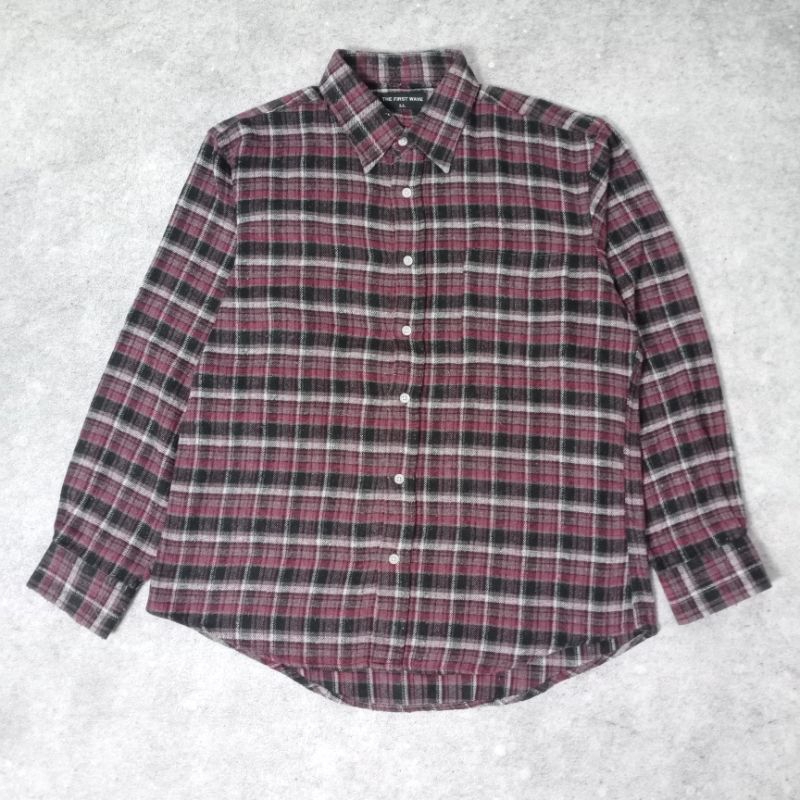 The First Wave Flanel Shirt. Kemeja Flanel. Flanel Vintage Veterano