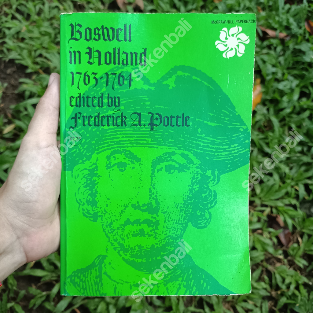 Buku Biography Boswell In Holland 1763-1764 edited by Frederick A. Pottle - Korespondensi