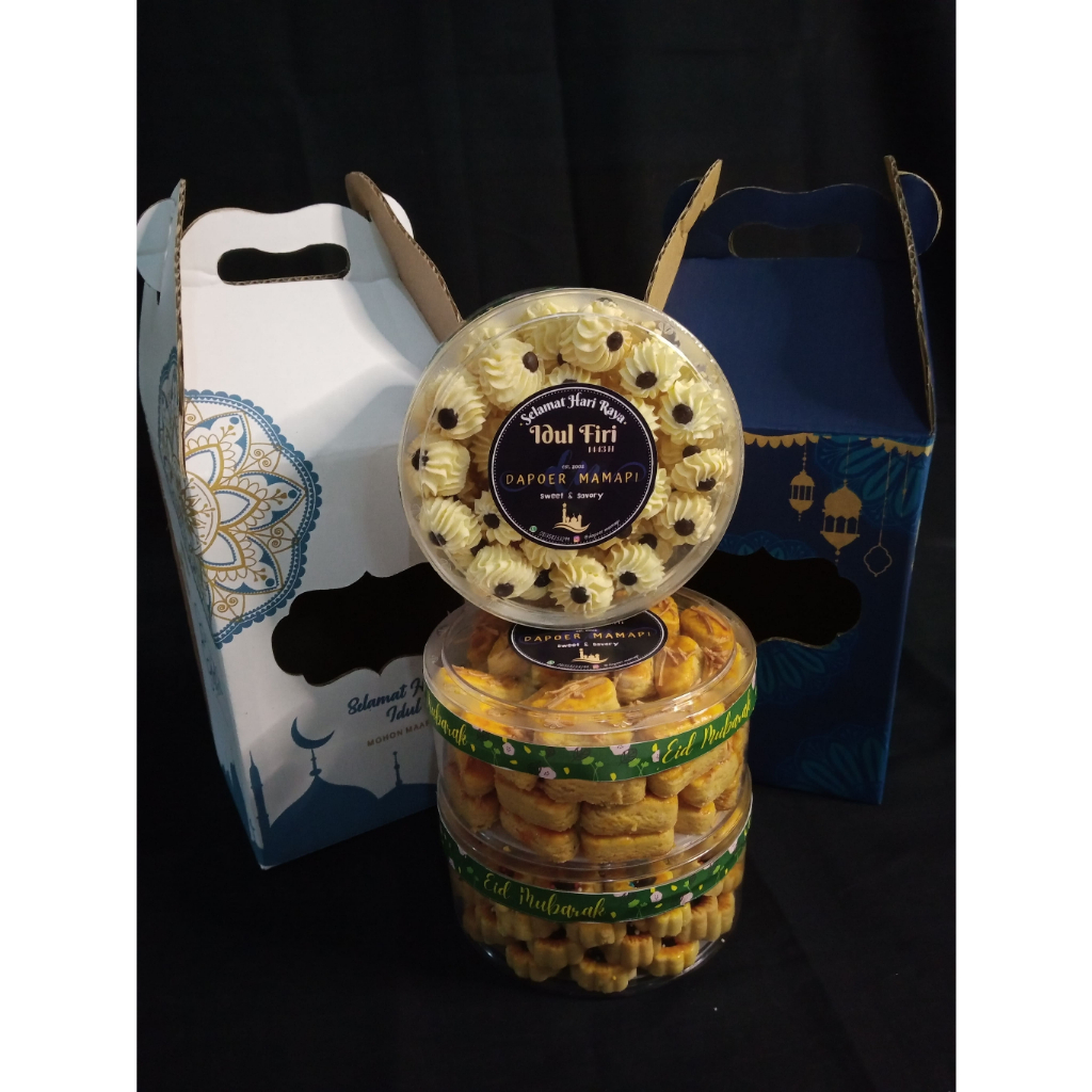 

HAMPERS KUE KERING PREMIUM | KUE LEBARAN | GIFTBOX IDUL FITRI [500gr]