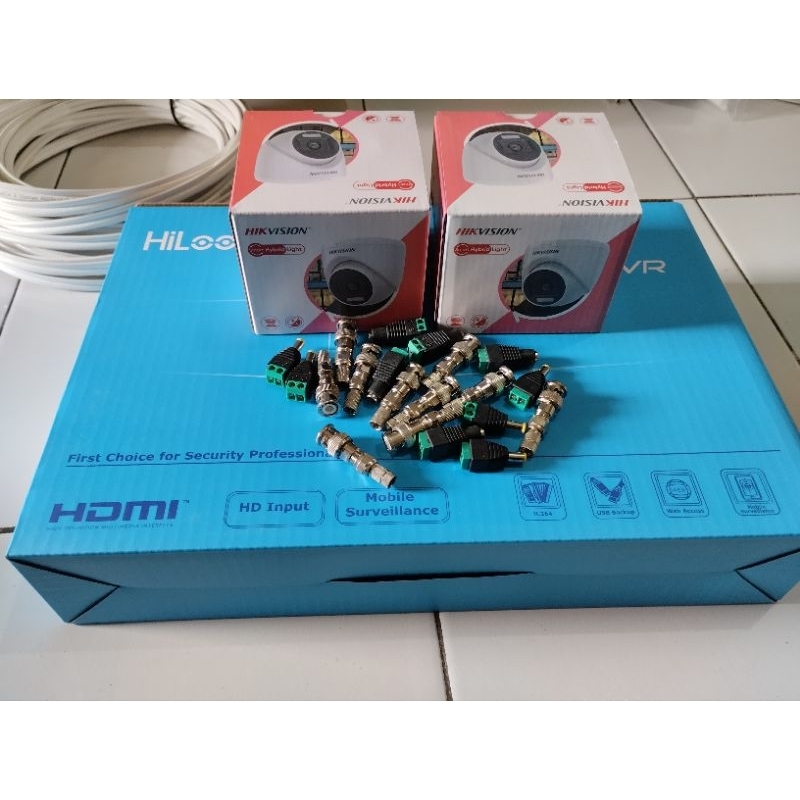 paket CCTV 2 kamera hik