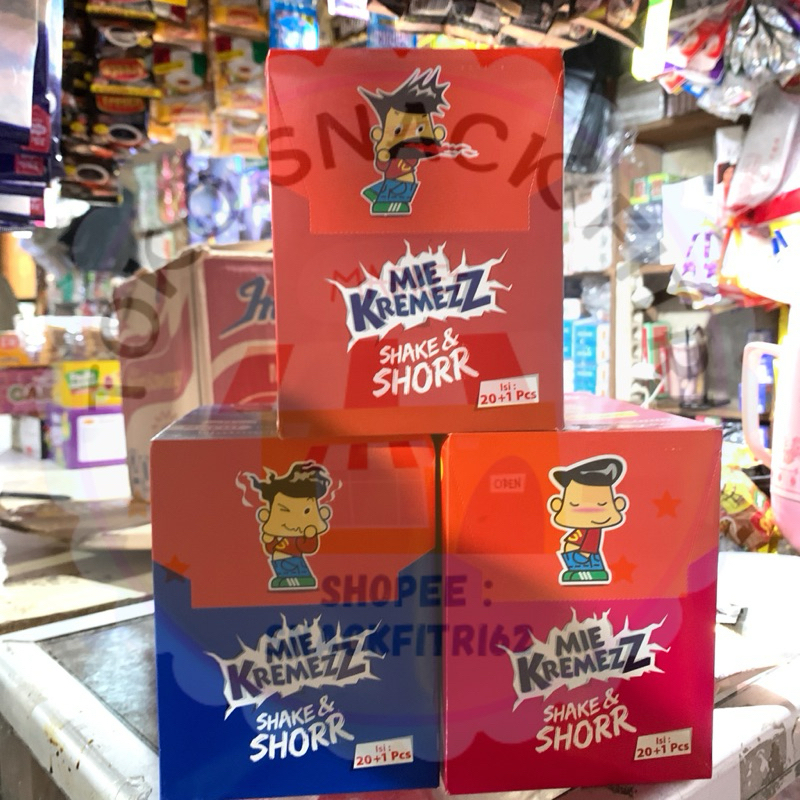 

MIE KREMEZ SHAKE SHORR BOX ISI 20 | MIE SHORR