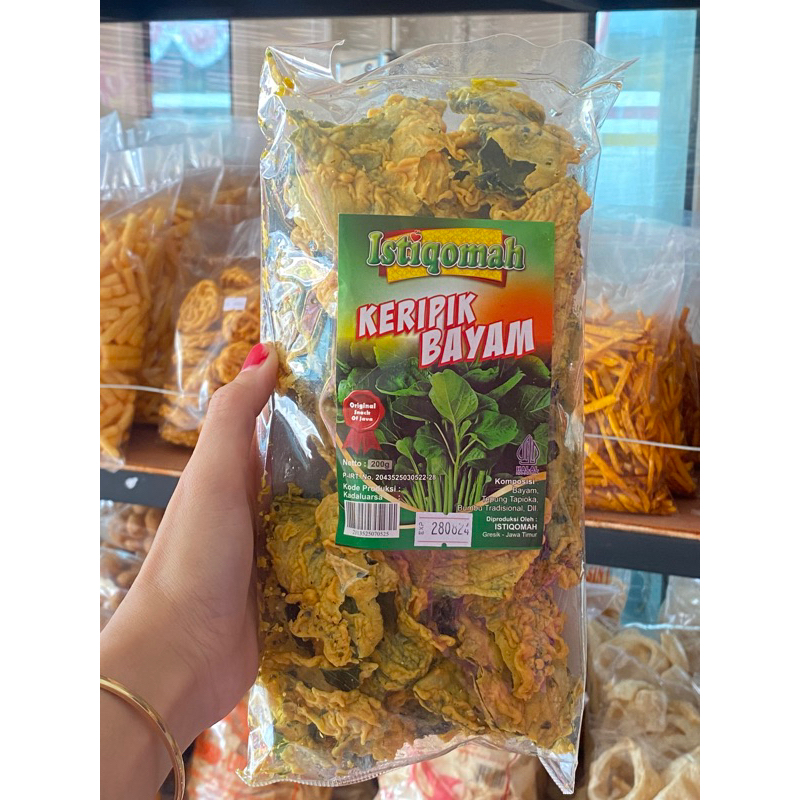 

KRIPIK BAYAM