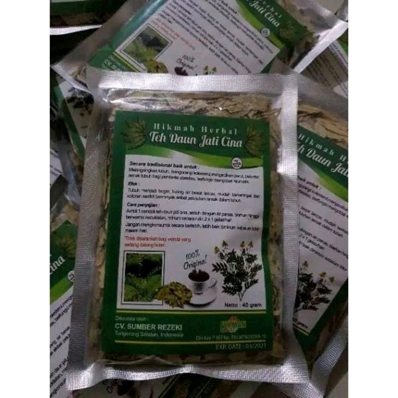 

NEW TEH DAUN JATI CINA TEH HERBAL 40GR