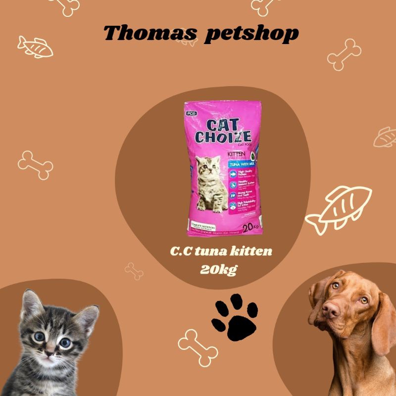 CAT CHOIZE TUNA KITTEN 20KG