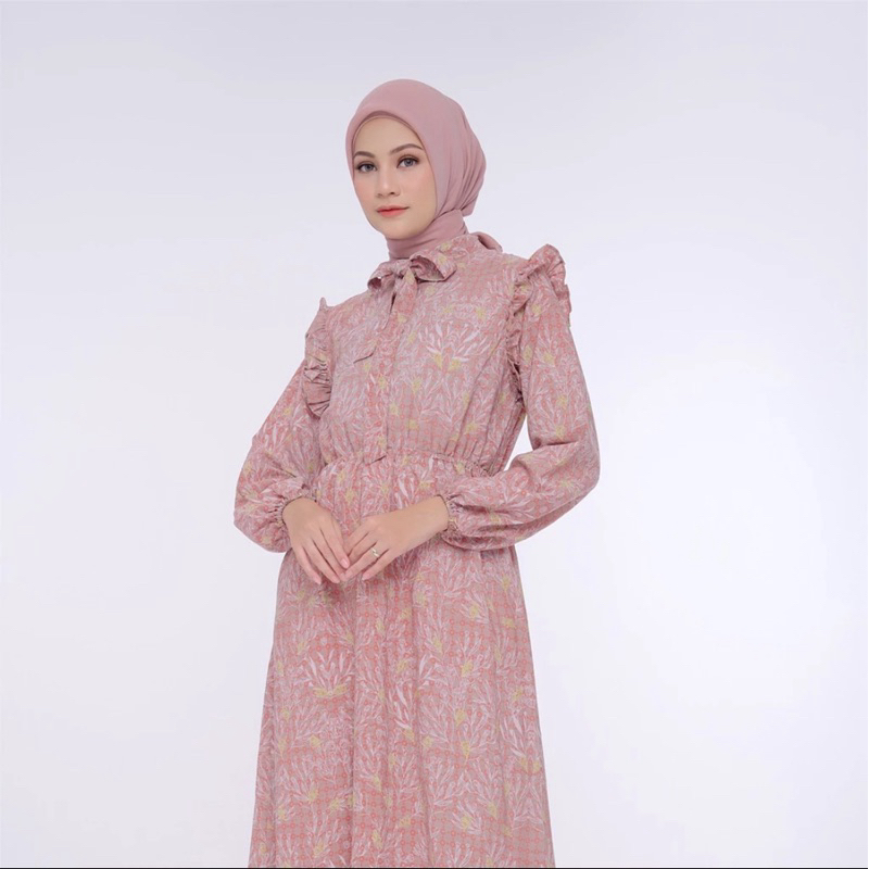 Preloved ZM zaskia mecca BIA x Cut Meyriska dress Gamis lebaran branded