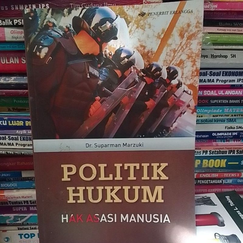 buku politik hukum hak asasi manusia.dr Suparman Marzuki original
