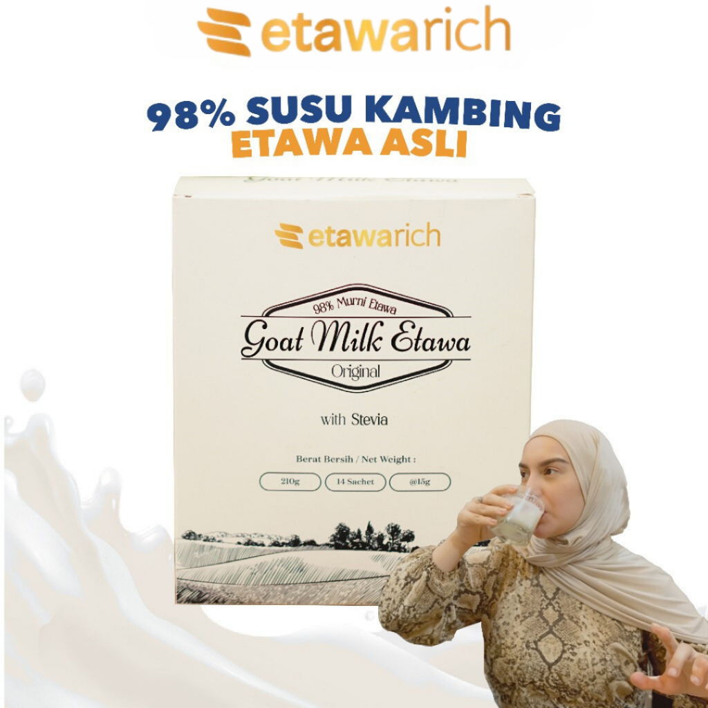 

Etawarich Susu Kambing Herbal Etawa Solusi Ampuh Menghilangkan Nyeri Sendi & Pegal Linu 1 Box