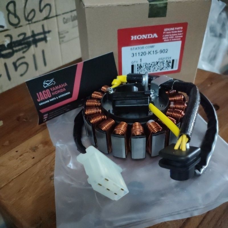 31120 K15902 SPUL CB150R STATOR COMP CB150R STREETFIRE OLD 2012-2015 ORIGINAL AHM