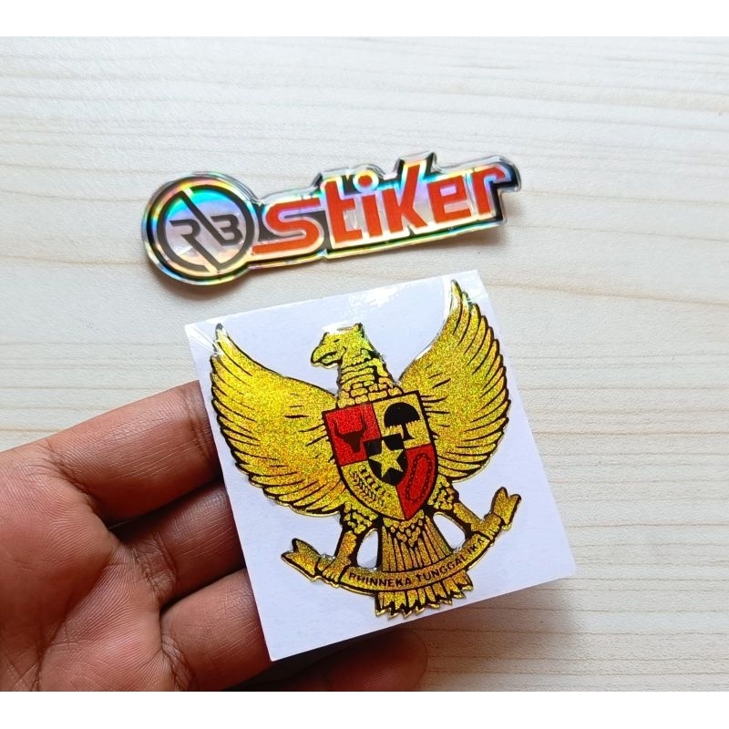 Emblem GARUDA timbul lentur 3D
