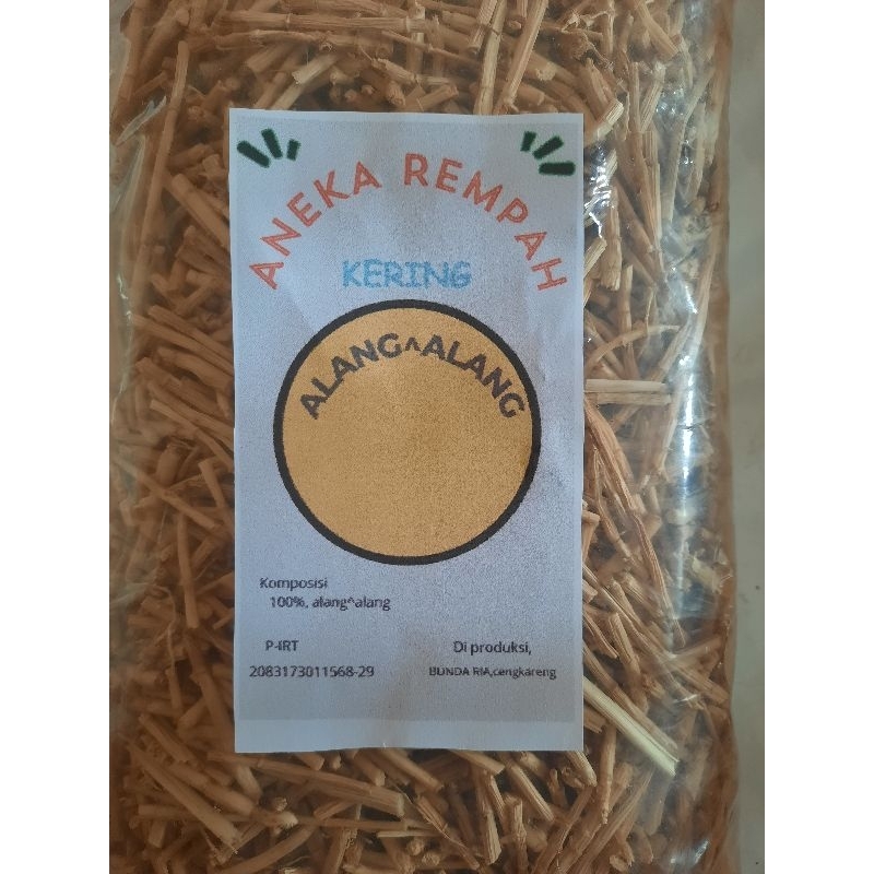 

alang alang 600 gram