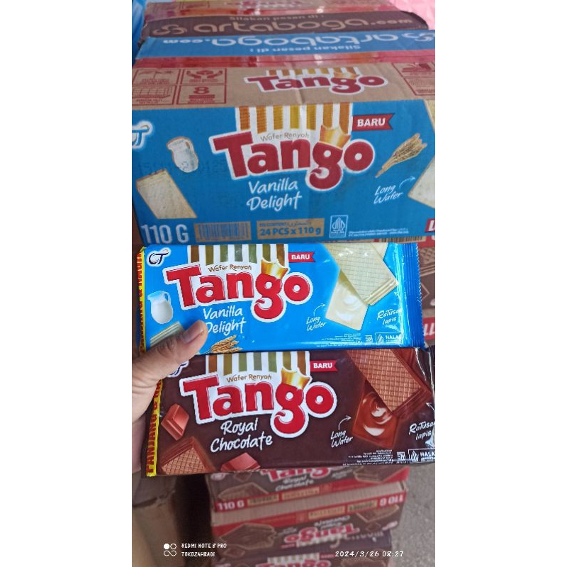 

Wafer Tango 110gr 1 Dus isi 24pcs