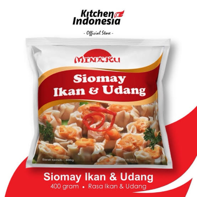 

MINAKU Siomay Ikan & Udang 400 Gram