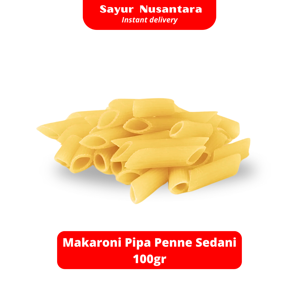 

Makaroni Pipa Penne Sedani 100gr - Sayur Nusantara