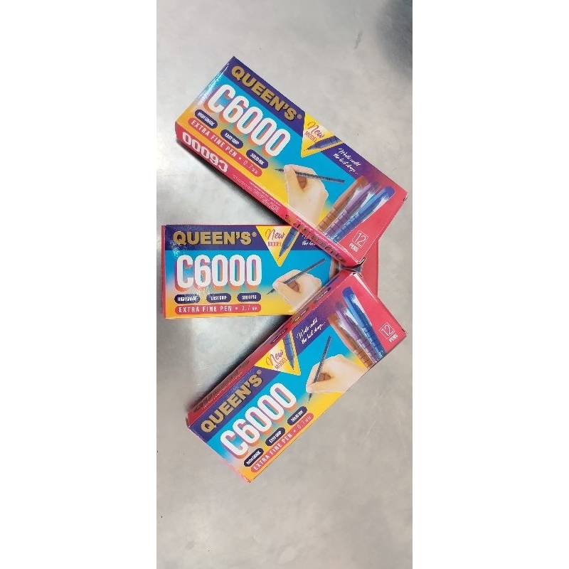 

PENA FASTER QUEEN C-6000 HITAM 1 LUSIN