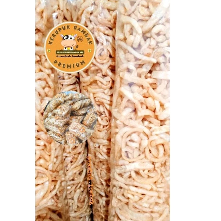 

Rambak sapi asli produksi Lombok NTB | tidak seret uenakk