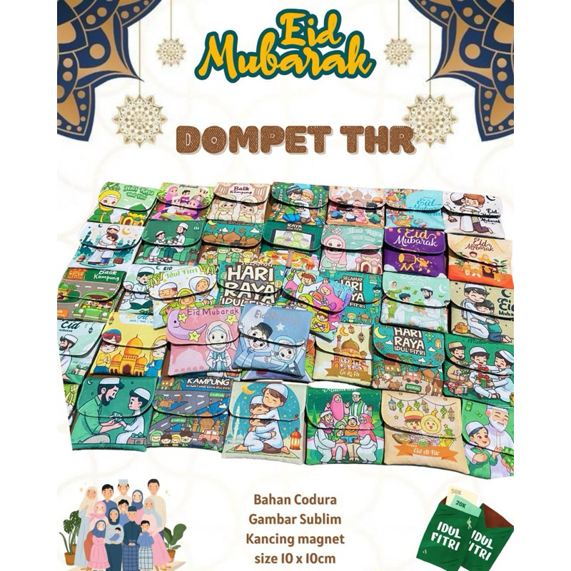 

DOMPET THR | AMPLOP LEBARAN KAIN KARANTER (isi 10pcs per pack)