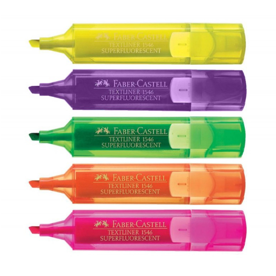 

Highlighter Faber Castell Textliner 46 Super fluorescent Penanda Warna Harga Satuan