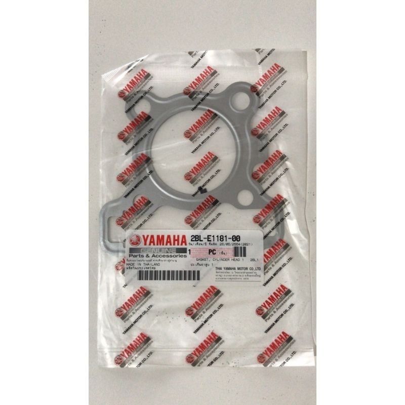 Gasket Cylinder head pak cop Mio M3 ori YGP 2BL-E1181-00