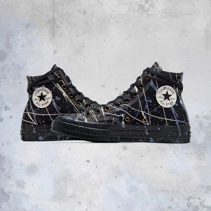Converse Chuck 70 Hi Paint Splatter Black ( A06541C )
