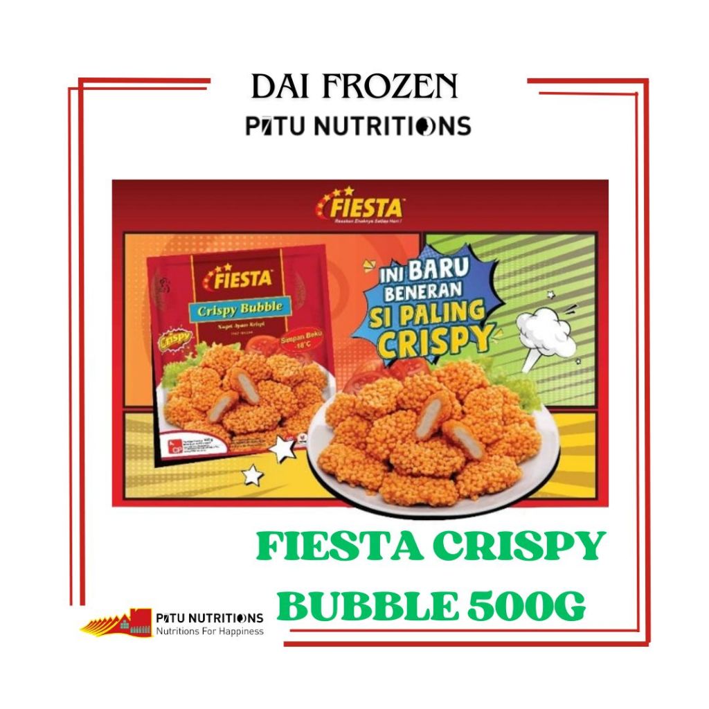 

Fiesta Crispy Bubble 500g