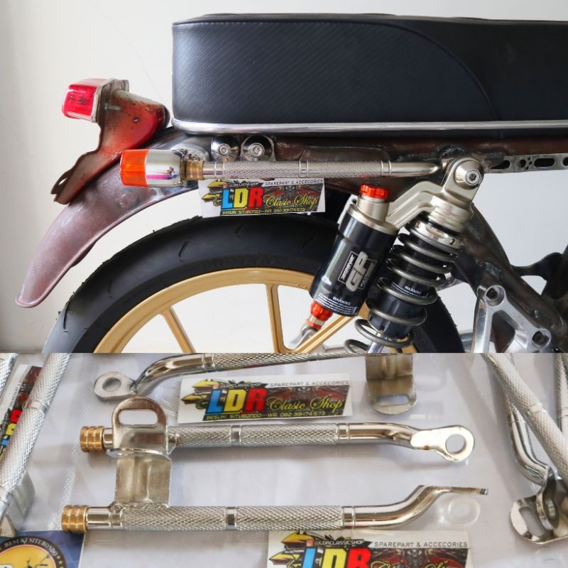 Begel Panjang Full Bahan Besi Ring Kuningan Asli